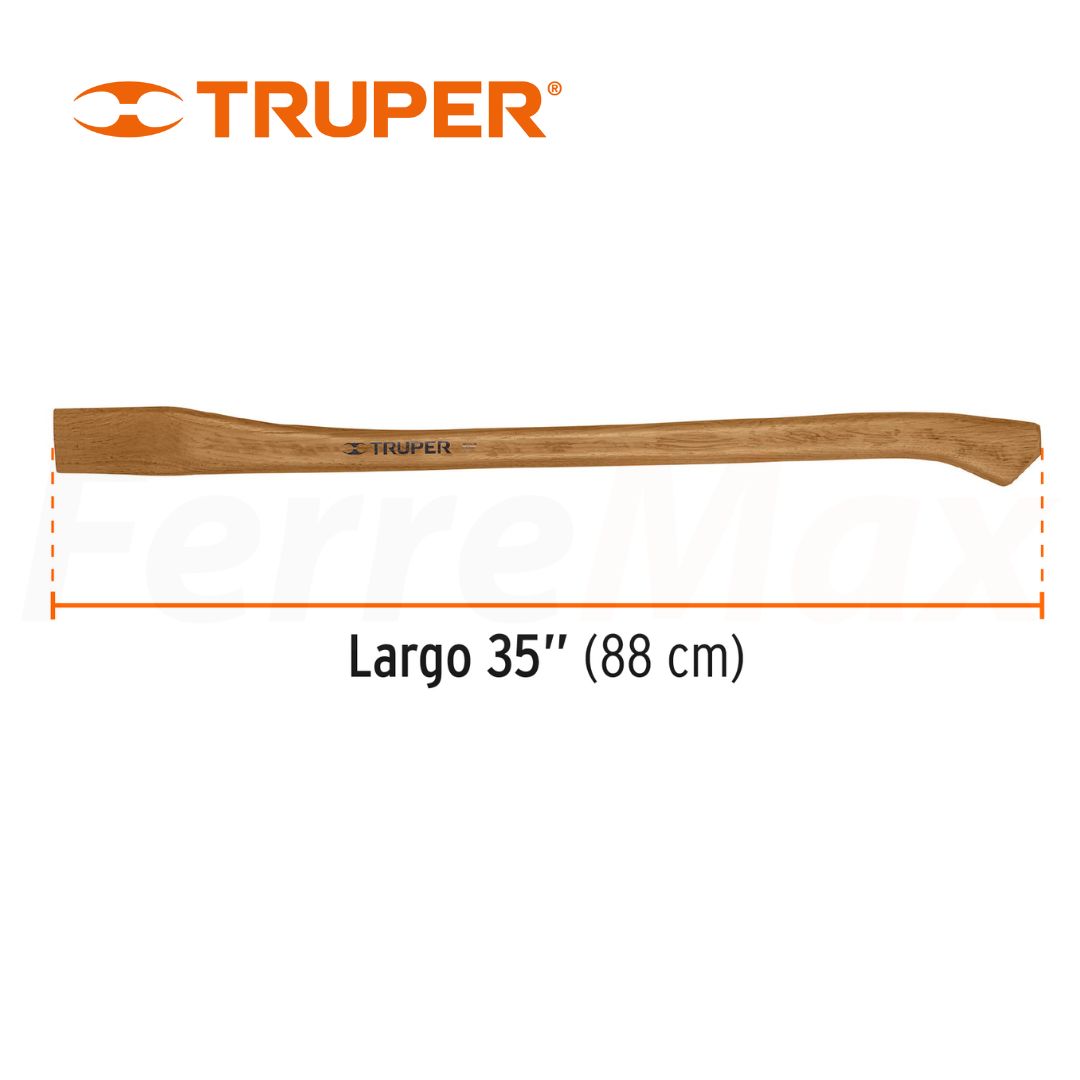 TRUPER MANGO MADERA REPUESTO HACHA MICHIGAN 88cm