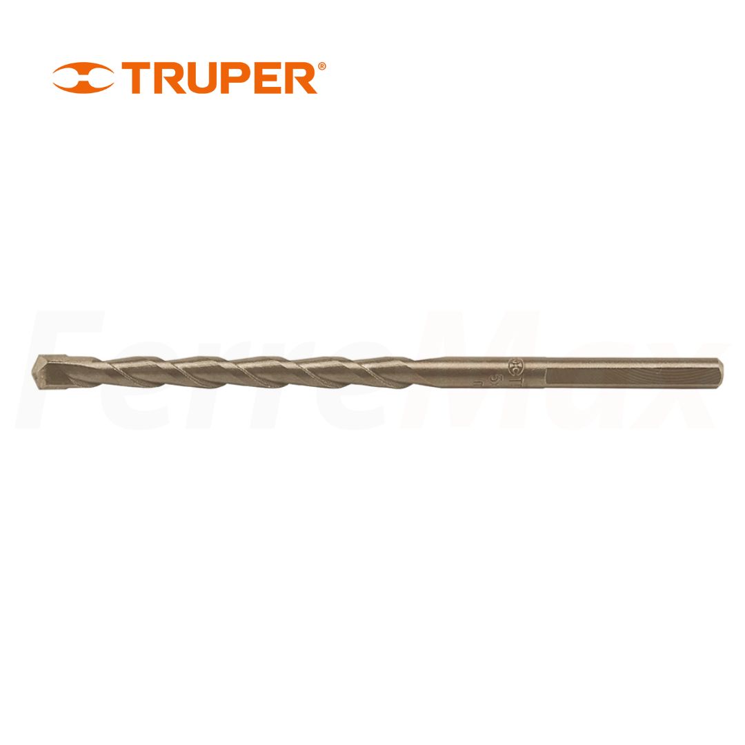 TRUPER BROCA CONCRETO 5mmX100mm TUGSTENO(10)