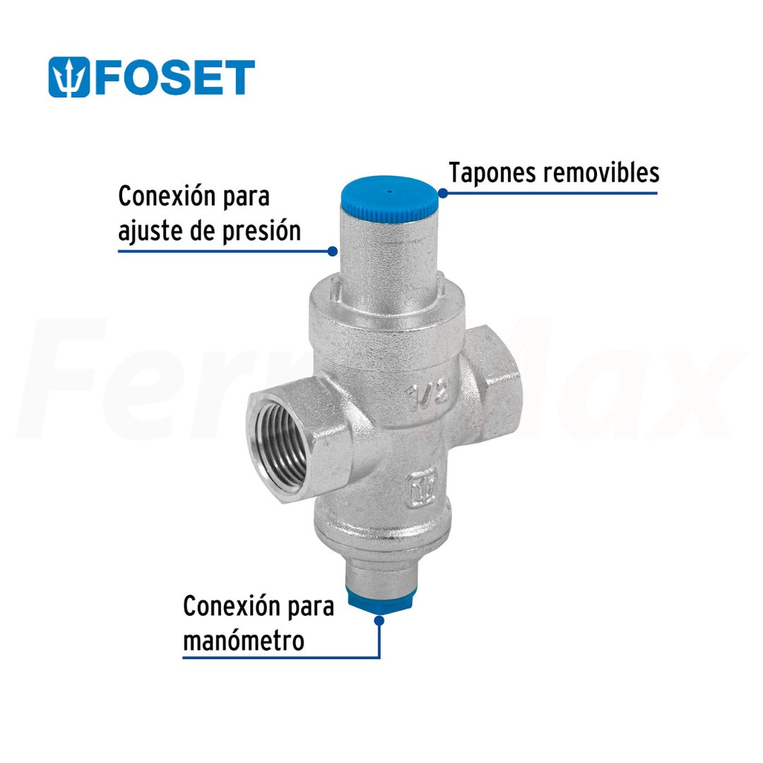 FOSET VALVULA REDUCTORA PRESION