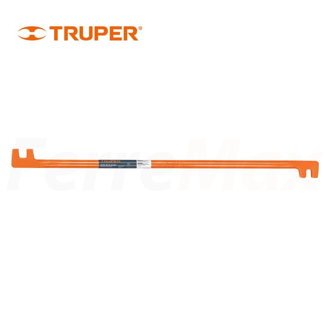 TRUPER BARRA DOBLAR HIERRO 75cmX13mm-16mm(6)