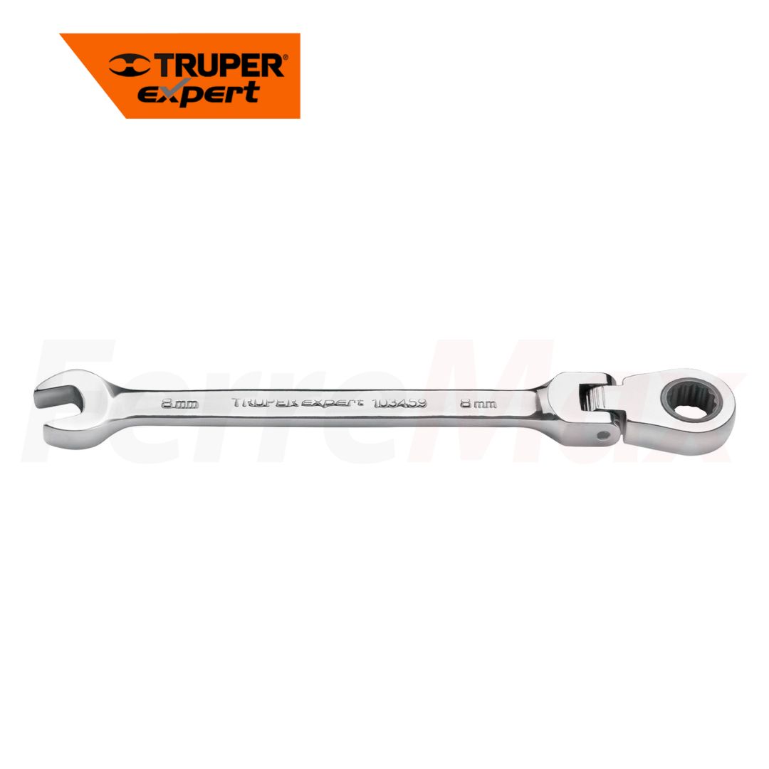 TRUPER EXPERT LLAVE COMBINADA CARRACA 19mm ARTICULADA(3)