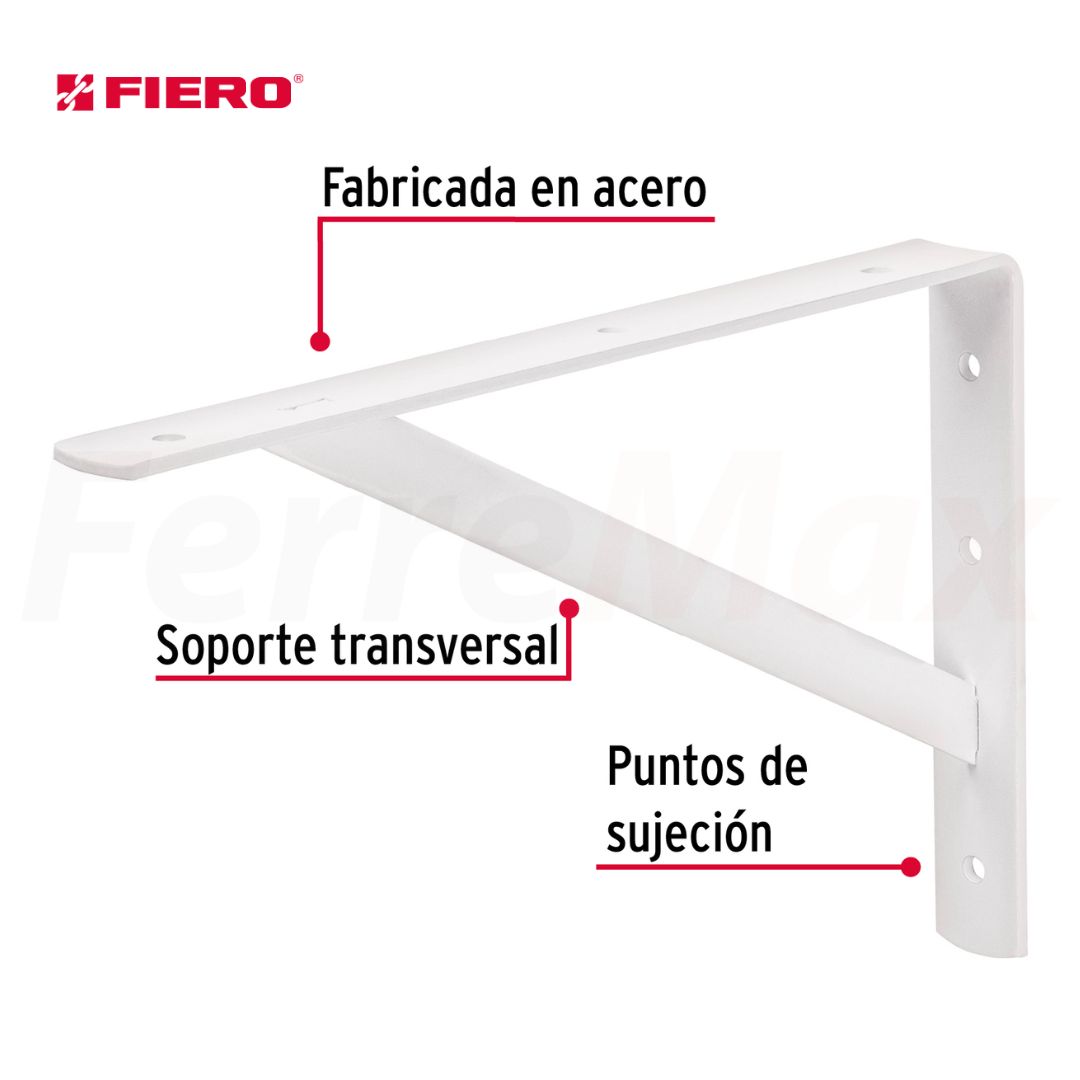 FIERO PALOMILLA REFORZADA BLANCA