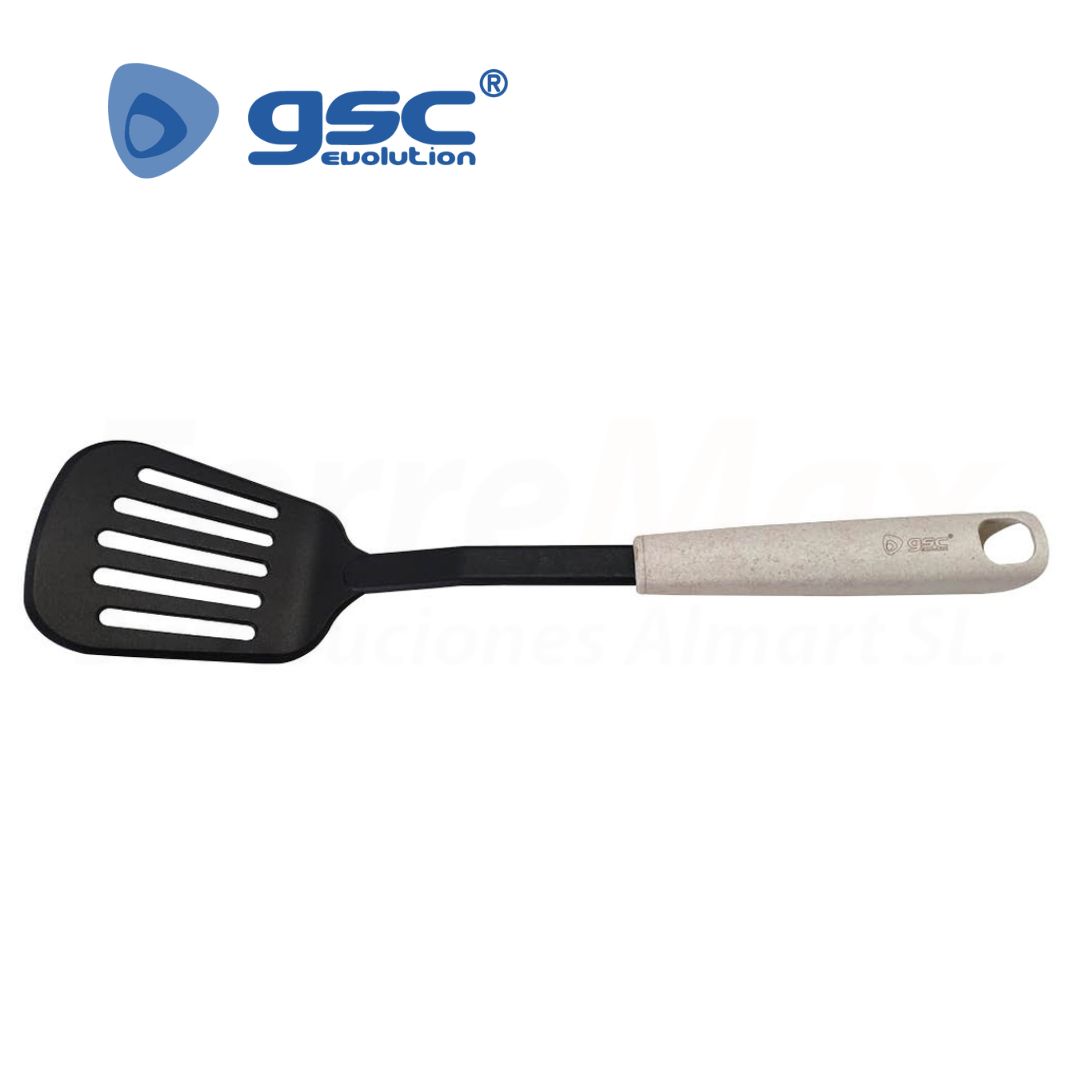GSC ESPATULA NYLON BLANCO/NEGRO(12)