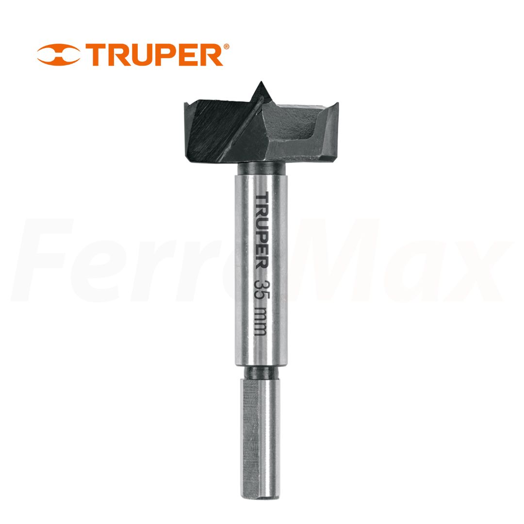 TRUPER BROCA BISAGRA MADERA FORSTNER 35mmX95mm(4)