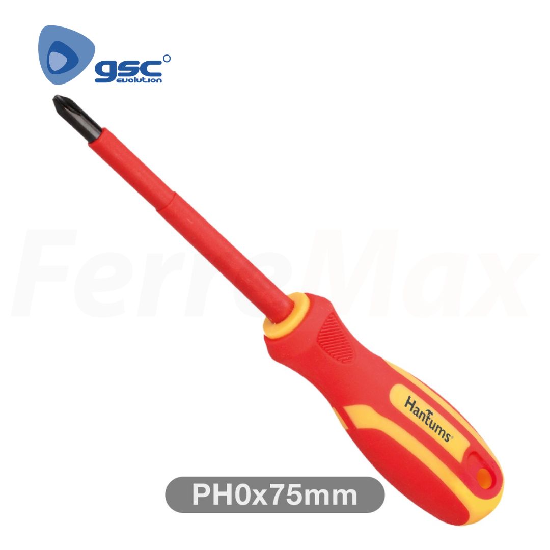 GSC DESTORNILLADOR AISLADO PHILIPS PH0X75MM (12)