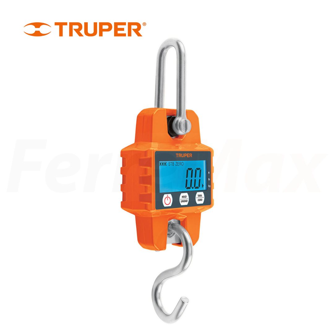 TRUPER BASCULA ELECTRONICA COLGANTE 300Kg-3xAA(1)