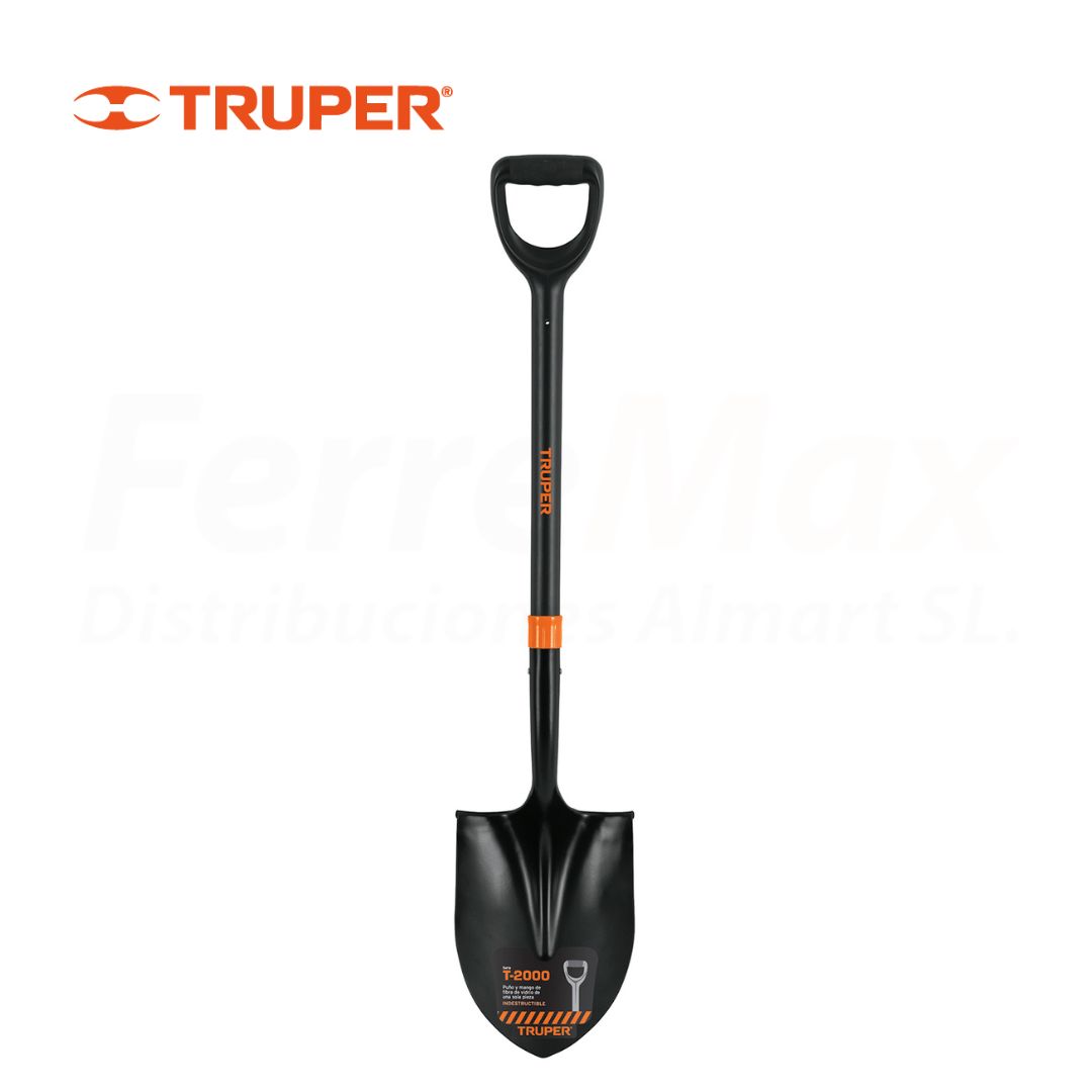 TRUPER PALA PUNTA T2000 MANGO FIBRA VIDRIO 103cm(3)