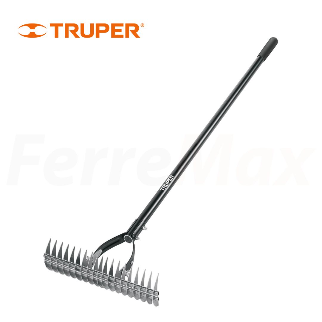 TRUPER RASTRILLO AIREADOR 16 DIENTES MANGO 137CM(3)