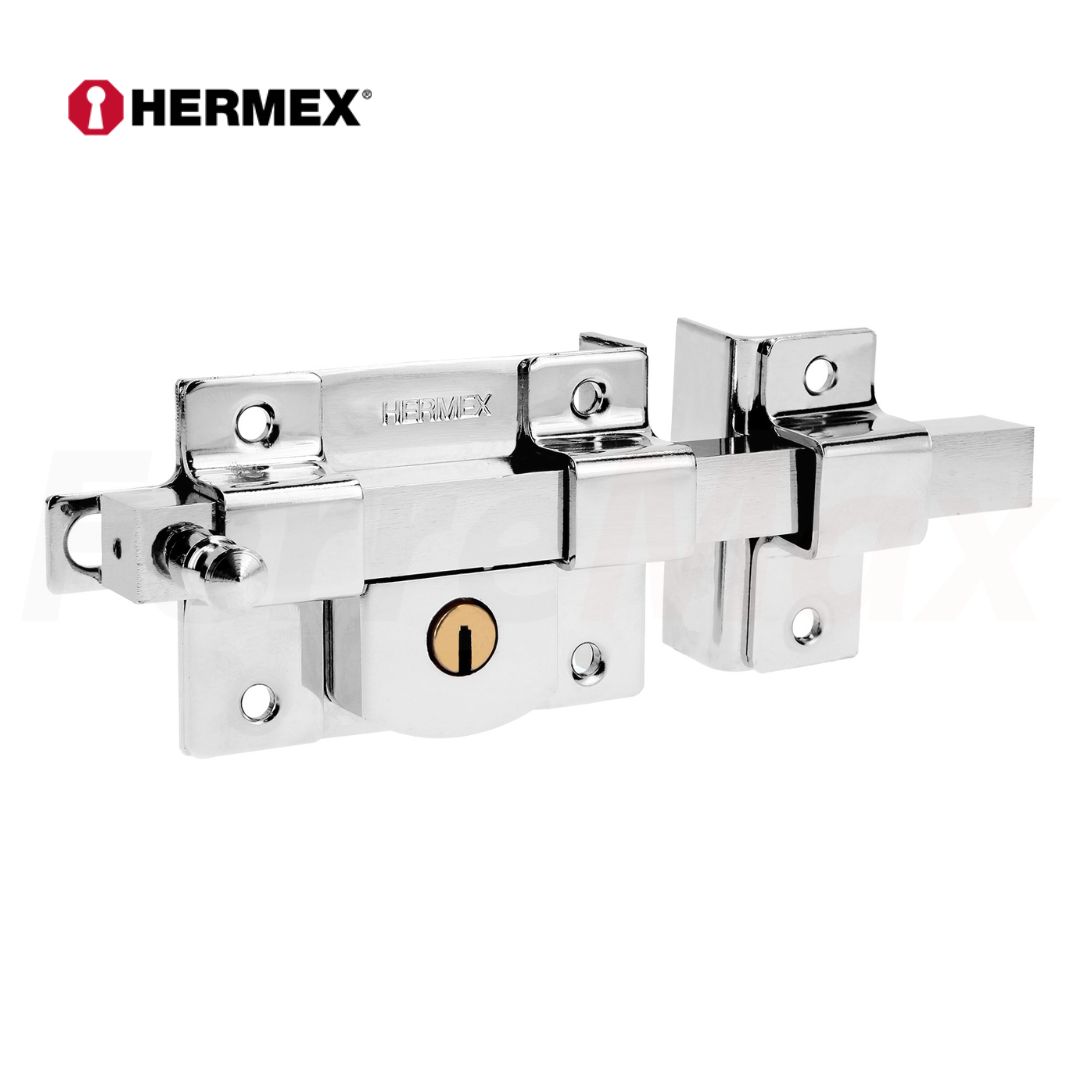 HERMEX CERRADURA SOBREPONER BARRA 45mm DERECHA(3)