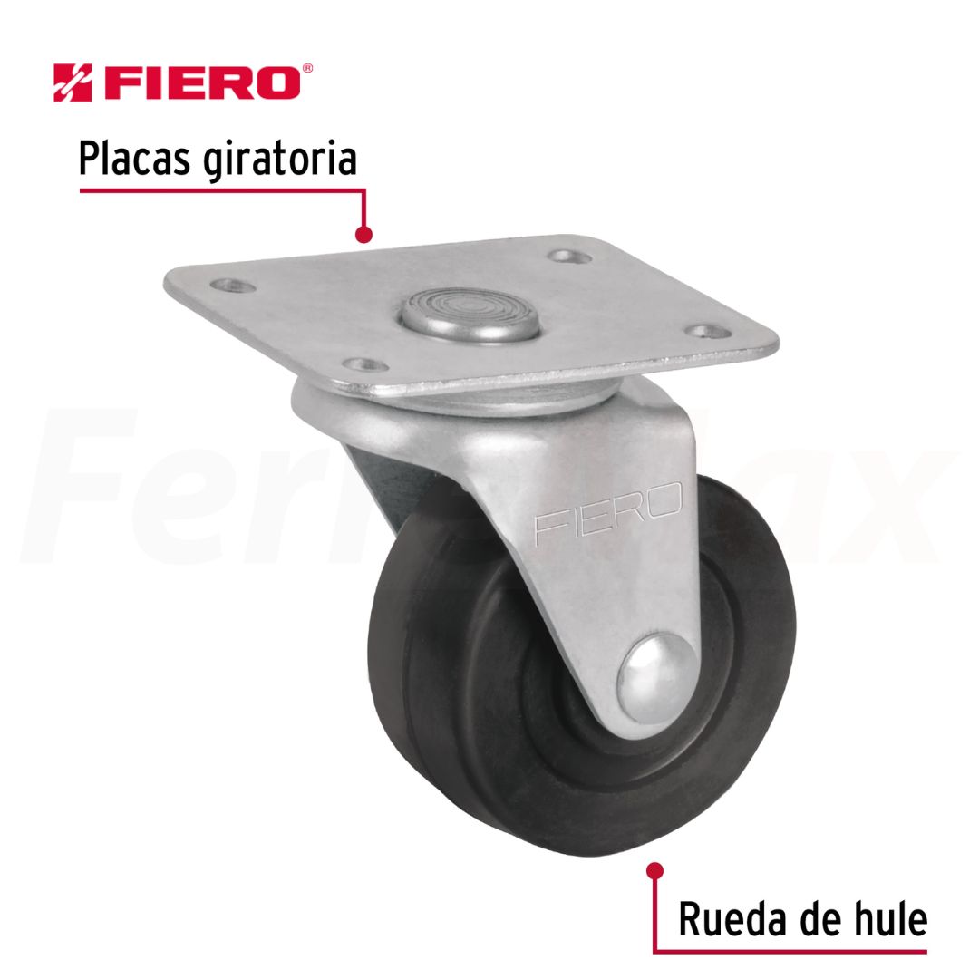 FIERO RUEDA HULE