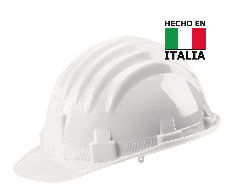 VIROLA CASCO OBRA BLANCO "MADE ITALY" HOMOLOGADO(NET)