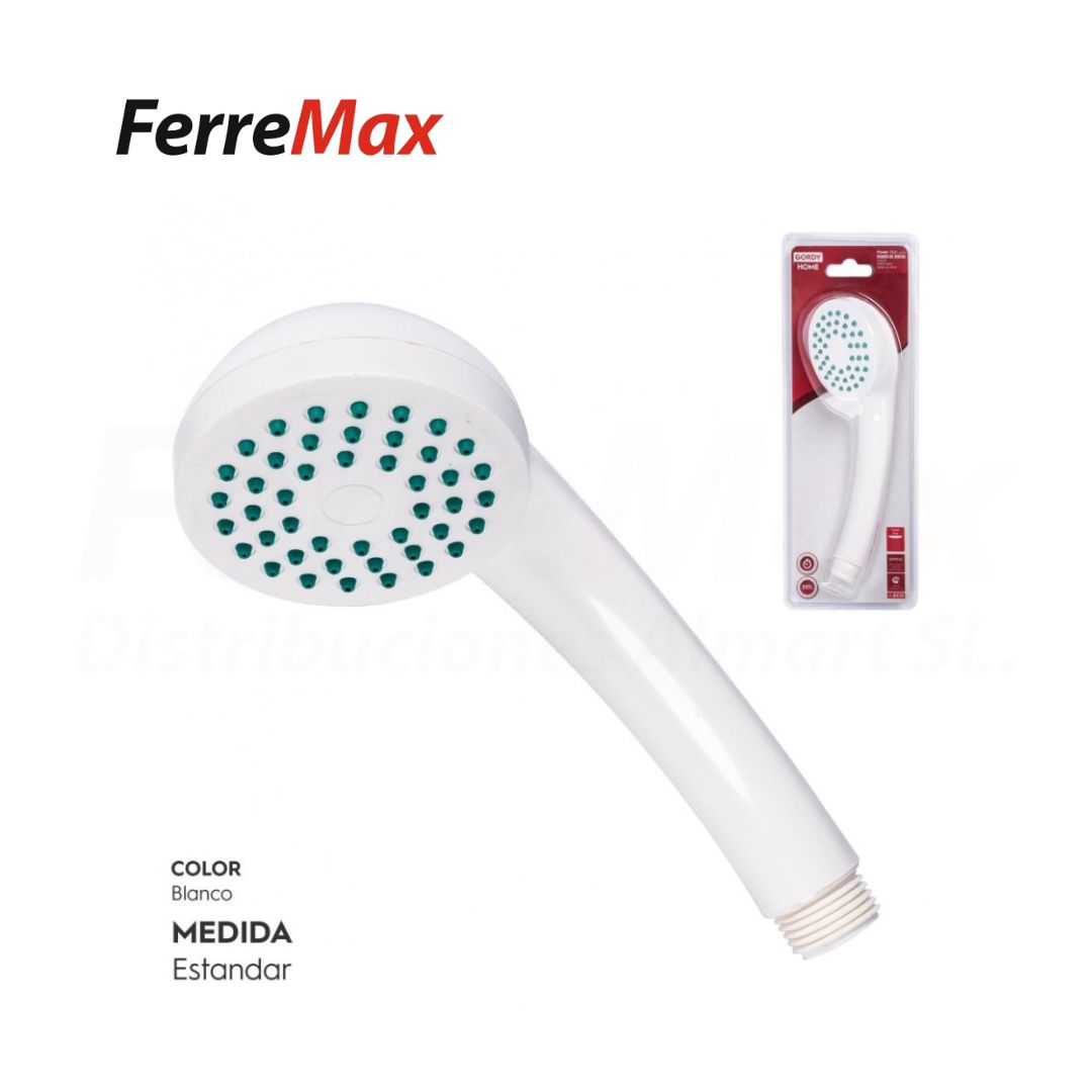 GORDY MANGO DUCHA SENCILLO BLANCO(6)NET