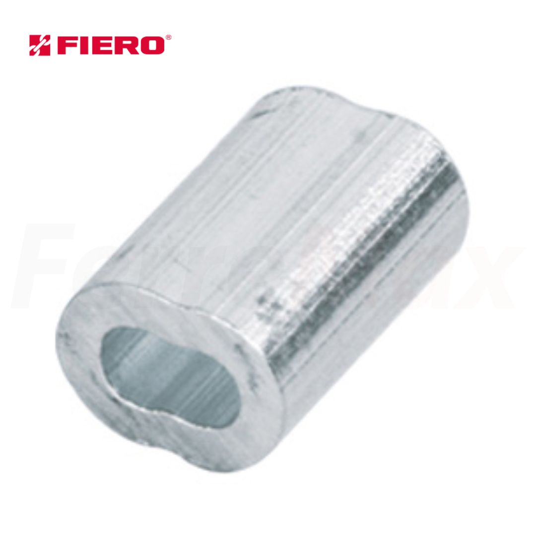 FIERO CASQUILLO ALUMINIO PARA CABLE ACERO