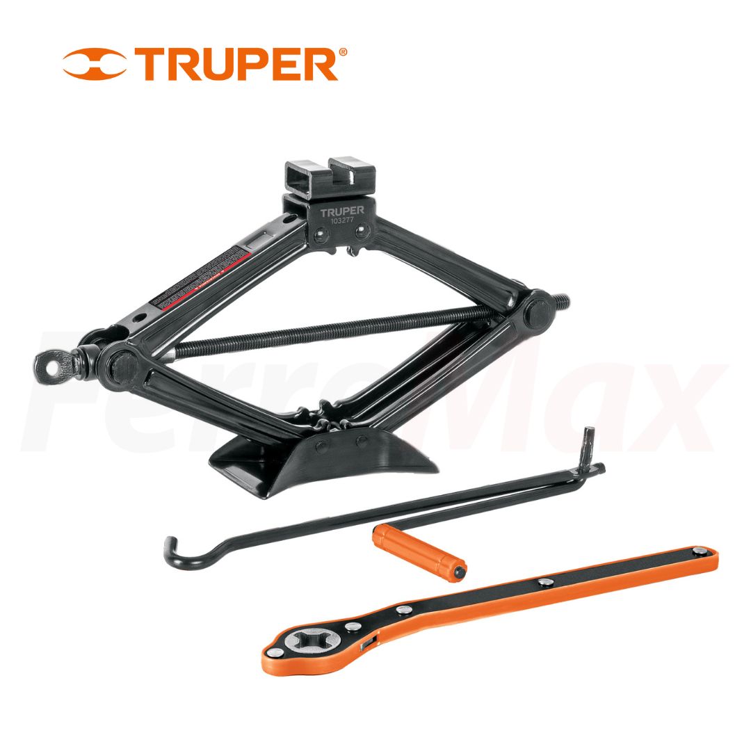 TRUPER GATO TIJERA 1000Kgs LLAVE CARRACA(2)