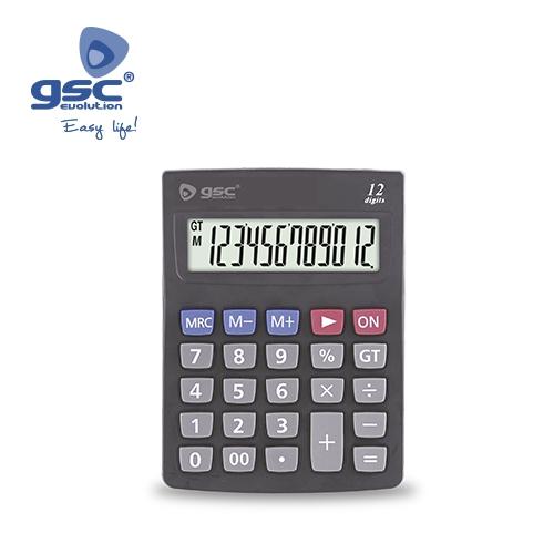 GSC CALCULADORA 12 DIGITOS A PILAS (10)