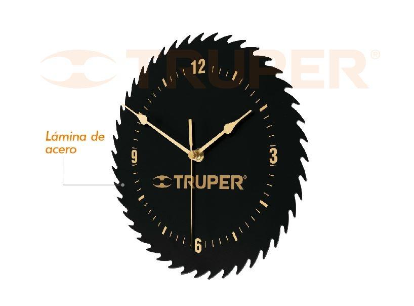 TRUPER RELOJ PARED TIPO DISCO CORTE MADERA