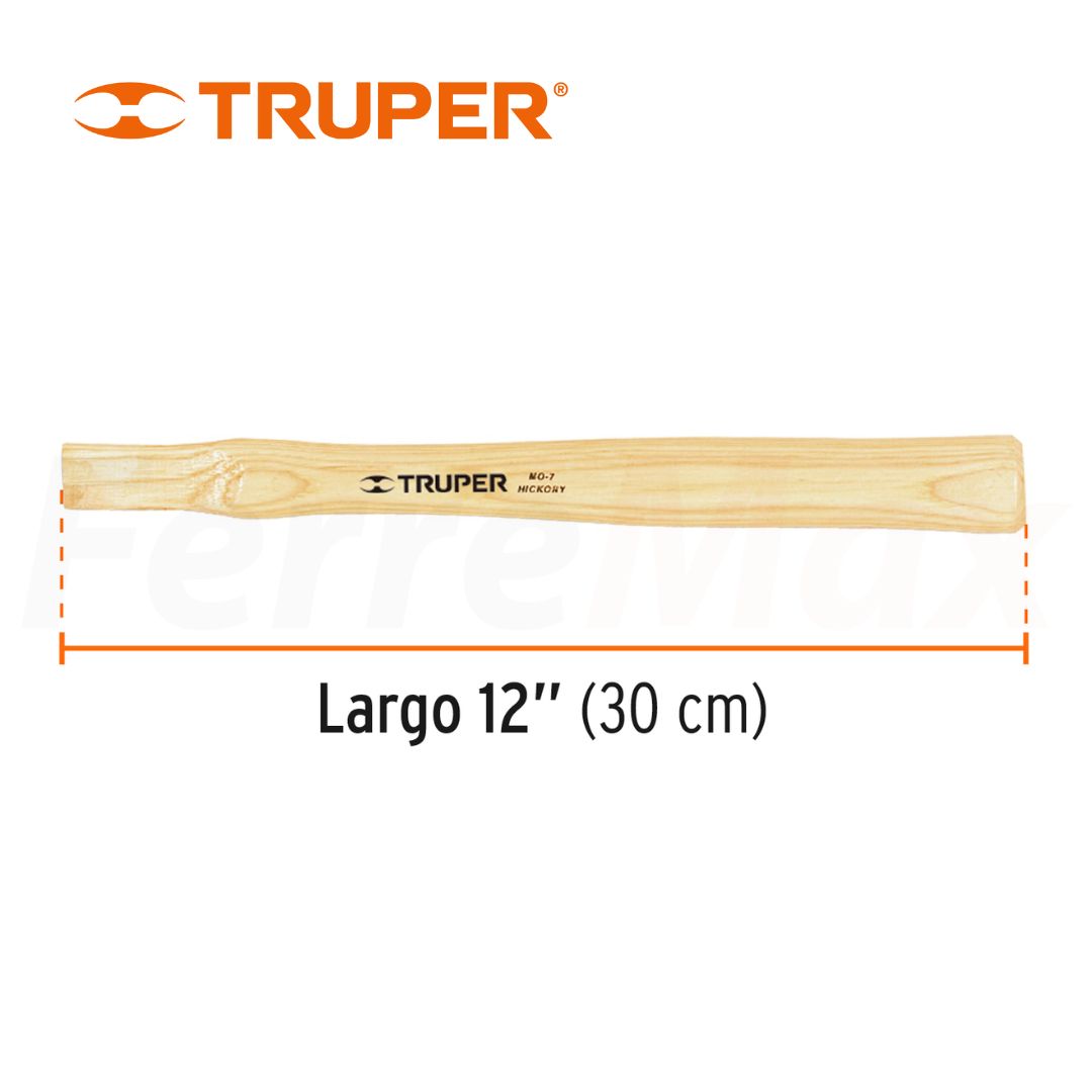 TRUPER MANGO MADERA REPUESTO MARTILLO UÑA 310mm