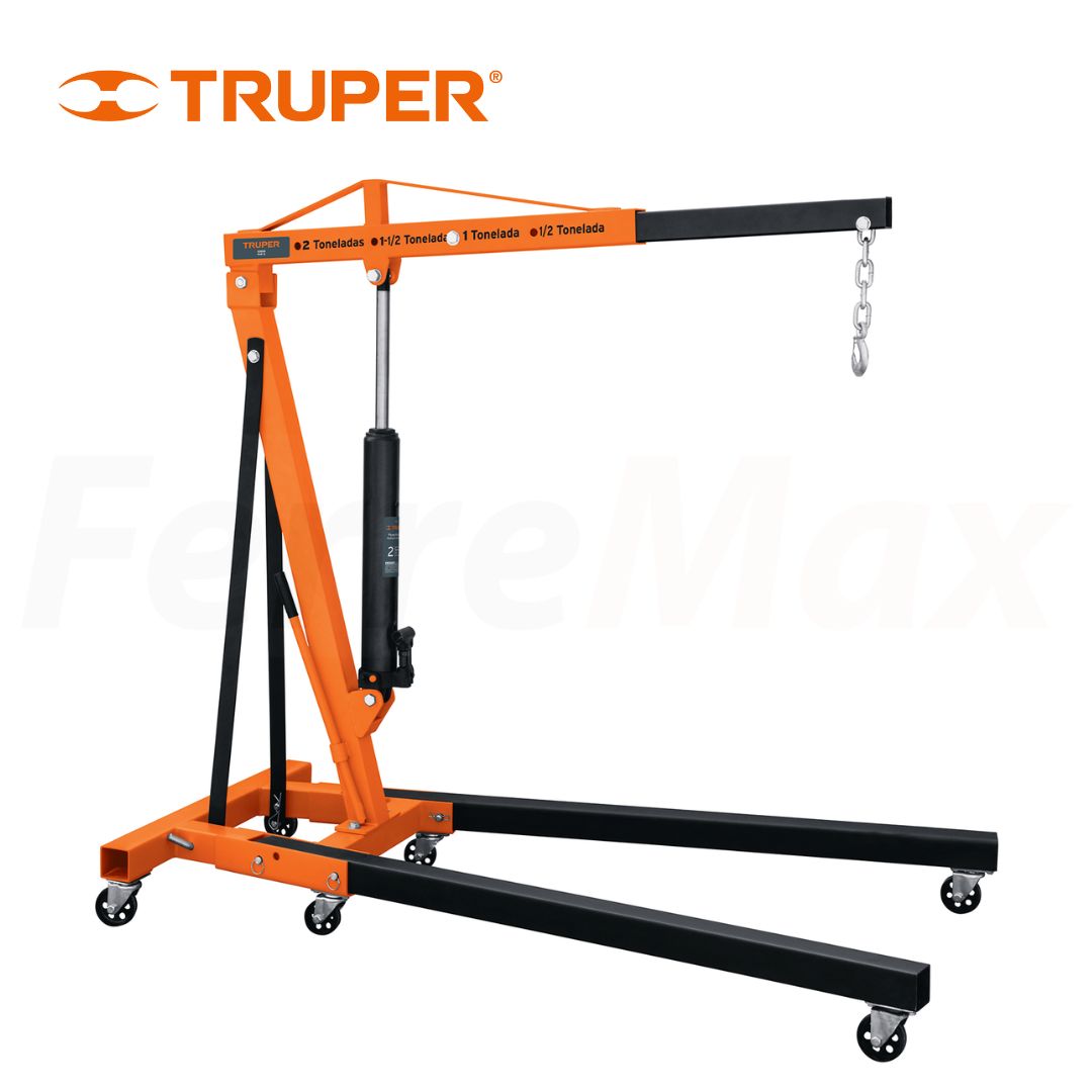 TRUPER PLUMA HIDRAULICA MECANICA 2 TON.(B)