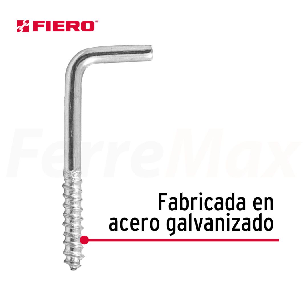FIERO ALCAYATA ACERO ROSCADA